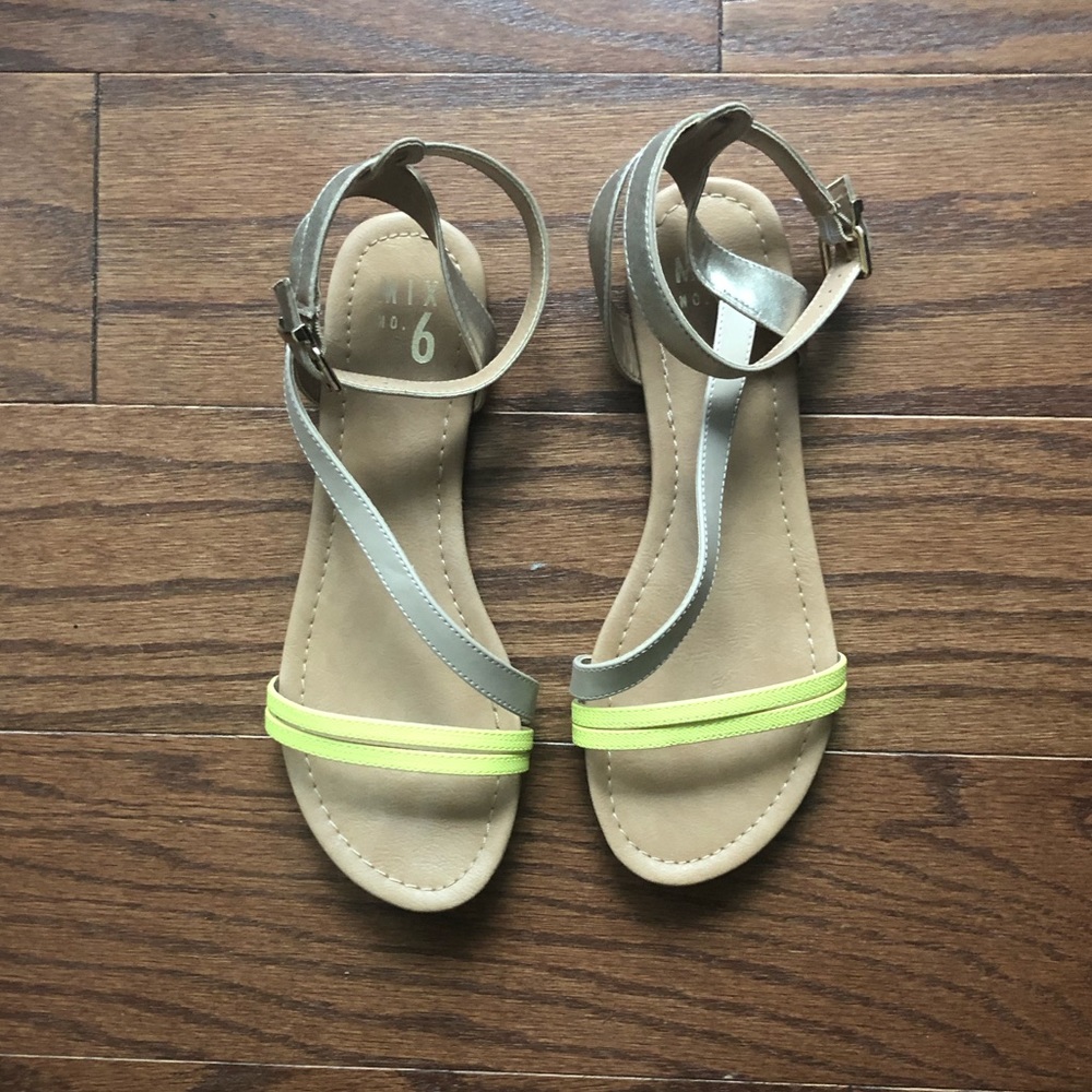 Neon Summer Sandals